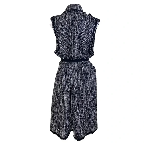 Lane Bryant tweed belted dress - Picture 3 of 4